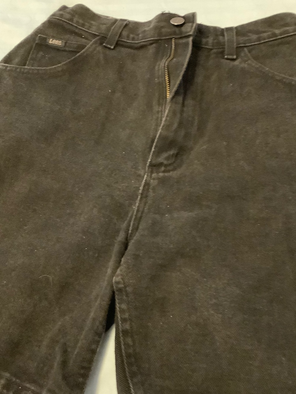 Lee Black Denim shorts